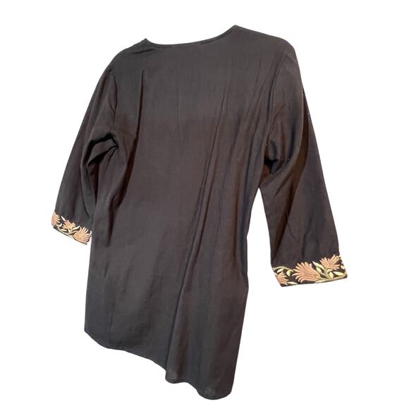 Roller‎ Rabbit Blue Embroidered Tunic Size S - Picture 2 of 9